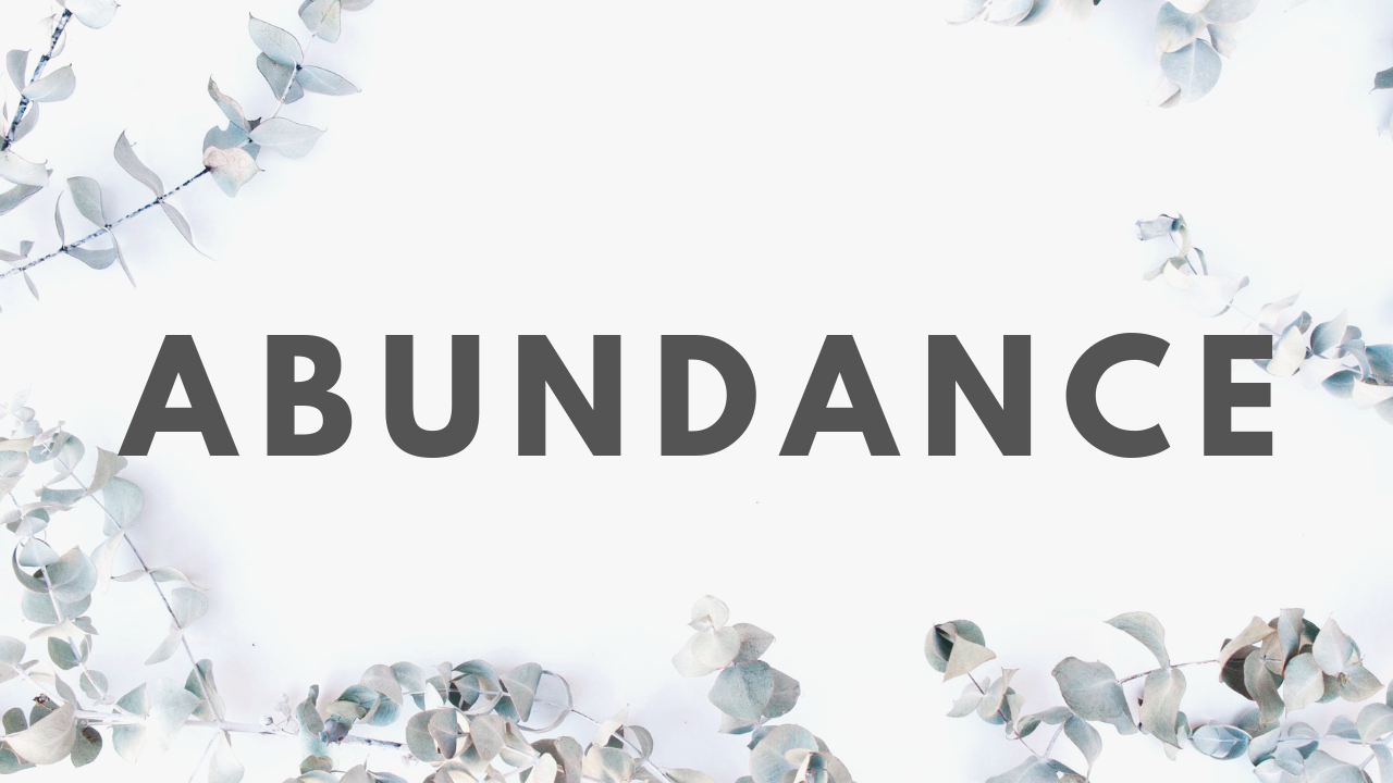 Abundance