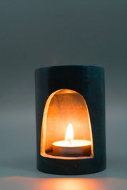 Tree of Life Oil Lamp Burner - Teal